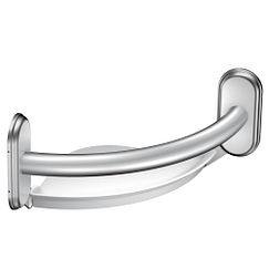 MOEN LR2354DCH Grab Bar 9" Grab Bar With Corner Shelf In Chrome