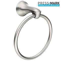 MOEN MY1586BN Darcy Towel Ring In Brushed Nickel