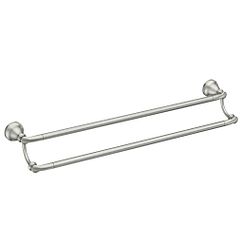 MOEN MY2722BN Hilliard 24" Double Towel Bar In Brushed Nickel