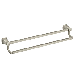 MOEN MY3522BN Hensley 24" Double Towel Bar In Brushed Nickel