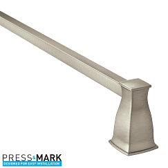 MOEN MY3524BN Hensley 24" Towel Bar In Brushed Nickel