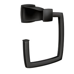 MOEN MY3586BL Hensley Towel Ring In Matte Black