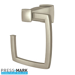 MOEN MY3586BN Hensley Towel Ring In Brushed Nickel