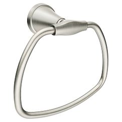MOEN MY4886BN Tiffin Towel Ring In Brushed Nickel