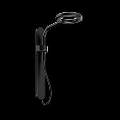 MOEN N207R0BL Spa Shower One-Function 7.9" Diameter Spray Head Rainshower In Matte Black