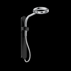MOEN N207R0BLC Spa Shower One-Function 7.9" Diameter Spray Head Rainshower In Matte Black/Chrome