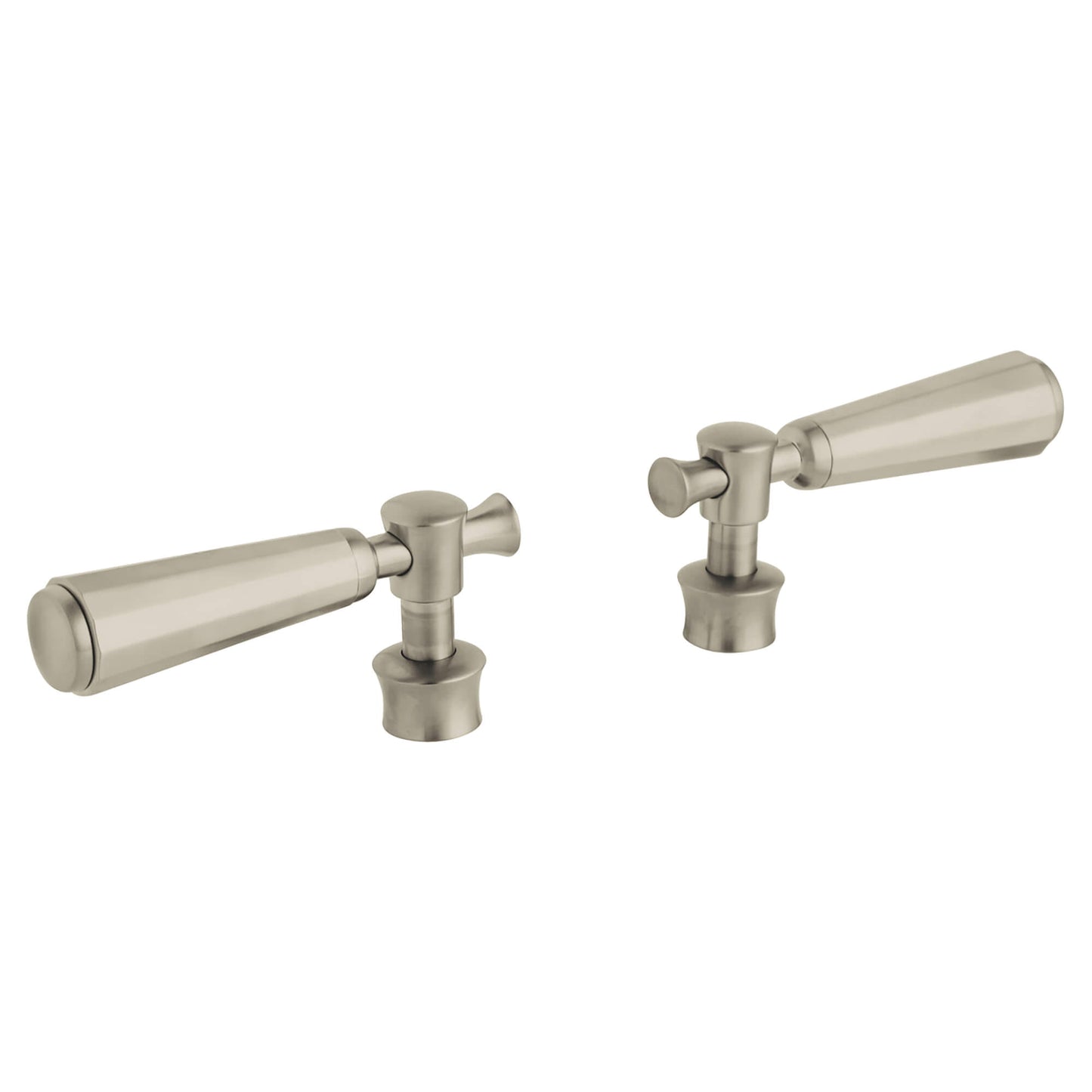 GROHE 18087EN0 Kensington Brushed Nickel Lever Handles (Pair)