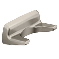 MOEN P5030BN Contemporary Double Robe Hook In Brushed Nickel