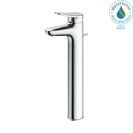 TOTO TLS04306U#CP LF Series 1.2 GPM Single Handle Bathroom Faucet for Vessel Sink with Drain Assembly , Polished Chrome