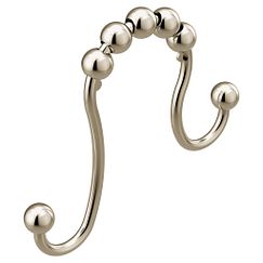 MOEN SR2201NL Shower Curtain Rings In Polished Nickel