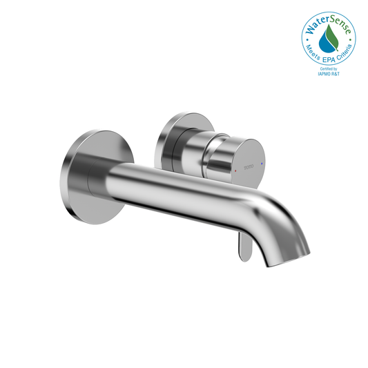 TOTO TLS01309U#CP LB Series 1.2 GPM Wall-Mount Single-Handle Bathroom Sink Faucet , Polished Chrome