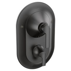 MOEN TS2200BL Doux Posi-Temp(R) With Diverter Tub/Shower Valve Only In  Matte Black