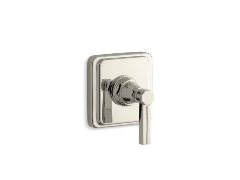 KOHLER K-T13175-4B-SN Pinstripe Valve trim with lever handle for transfer valve, requires valve