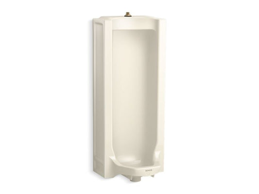 KOHLER K-25039-T-47 Almond Branham Full stall washout urinal with top spud