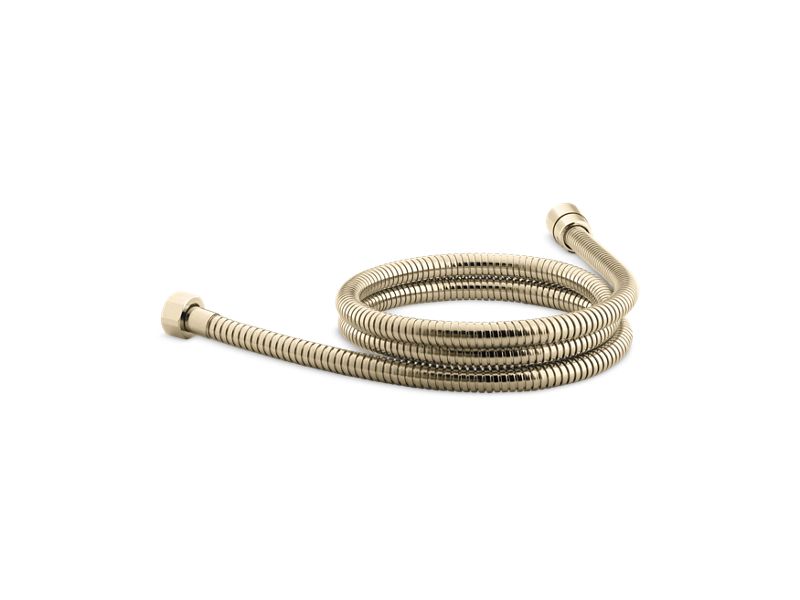 KOHLER K-8593-AF Vibrant French Gold MasterShower 72" metal shower hose