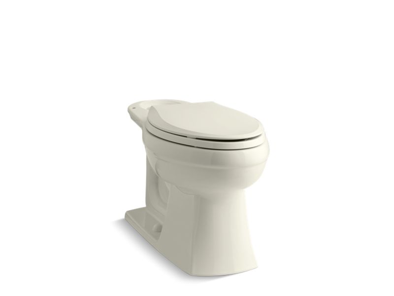 KOHLER K-4306-96 Biscuit Kelston Elongated chair height toilet bowl
