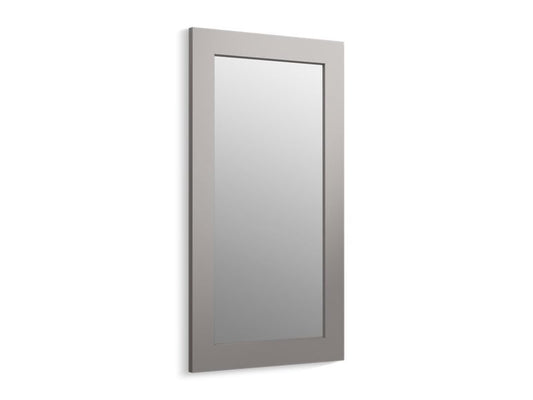 KOHLER K-99666-1WT Mohair Grey Poplin Marabou Framed mirror