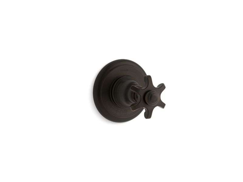 KOHLER K-T72771-3M-2BZ Oil-Rubbed Bronze Artifacts Volume control valve trim with prong handle