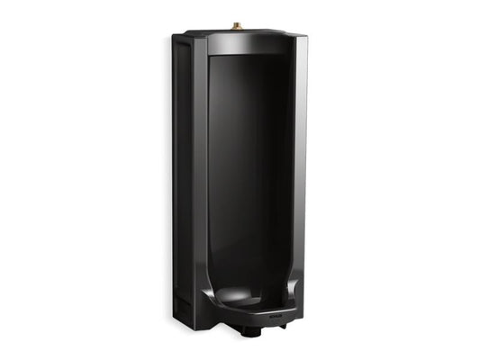 KOHLER K-25039-T-7 Black Black Branham Full stall washout urinal with top spud