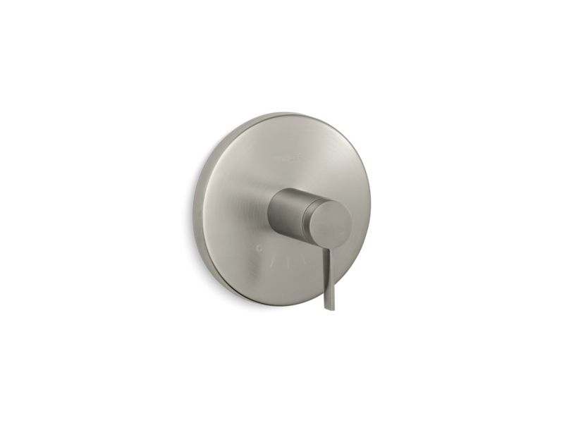 KOHLER K-T10940-4-BN Stillness Valve trim with lever handle for thermostatic valve, requires valve