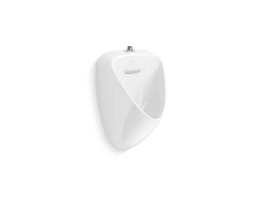 KOHLER K-20713-ET-0 White Tend Contemporary washout urinal with top spud
