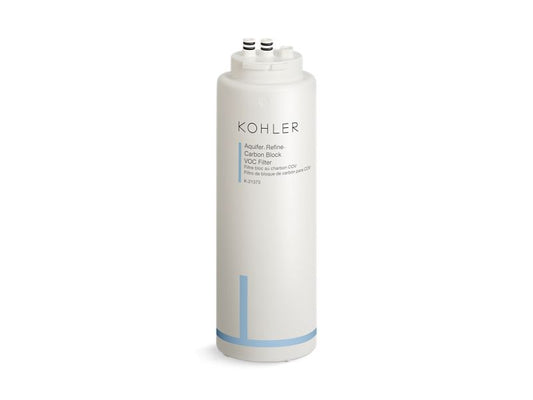 KOHLER K-21373-NA Not Applicable Aquifer Refine Carbon block VOC replacement filter