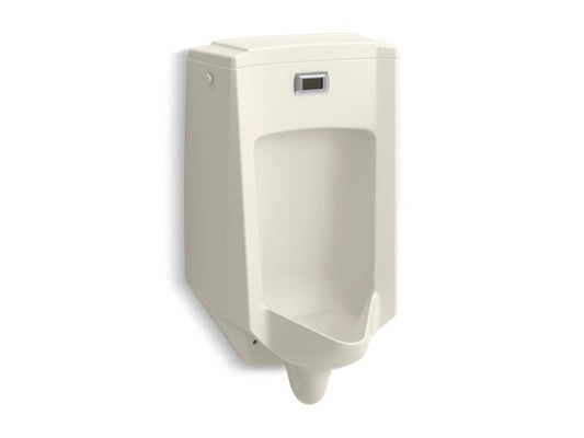 KOHLER K-2590-96 Biscuit Bardon Touchless washout wall-mount 1/2 gpf urinal