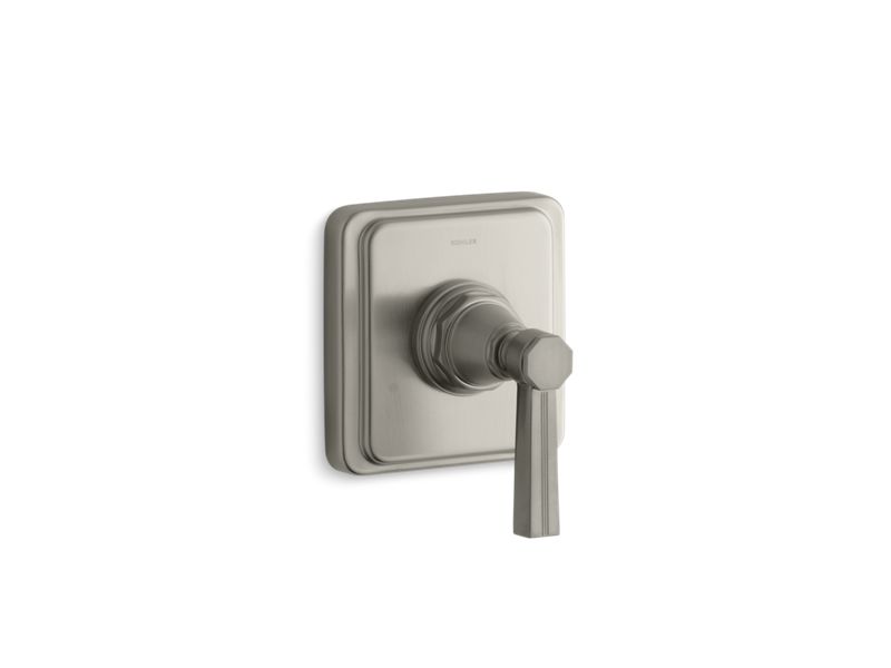 KOHLER K-T13175-4B-BN Pinstripe Valve trim with lever handle for transfer valve, requires valve