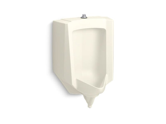 KOHLER K-25048-ET-96 Biscuit Stanwell Blow-out 0.5 to 1.0 gpf urinal with top spud