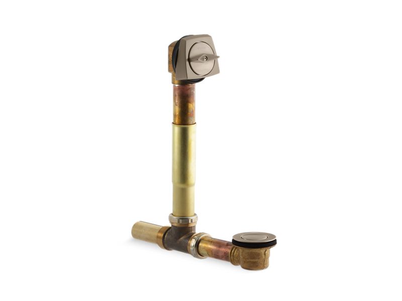 KOHLER Clearflo K-7160-AF-BV Vibrant Brushed Bronze 1-1/2" adjustable pop-up drain