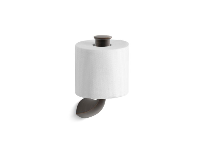 KOHLER K-37056-2BZ Alteo Vertical Toilet Paper Holder In Oil-Rubbed Bronze