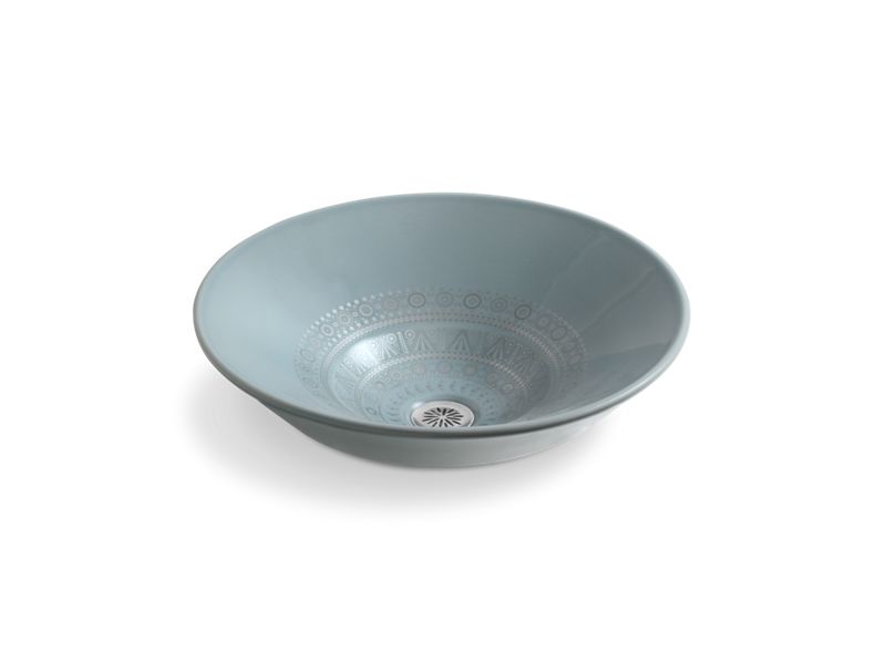 KOHLER K-14223-SR1-K7 Caravan Nepal Conical Bell Vessel bathroom sink