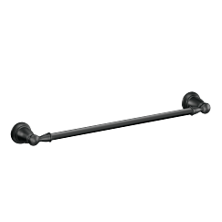 MOEN Y2624BL Banbury Towel Bar In Matte Black