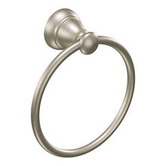 MOEN Y2686BN Banbury Towel Ring In Brushed Nickel
