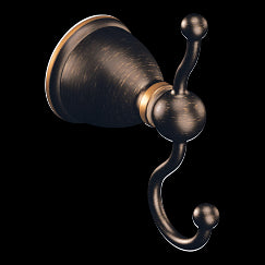 MOEN Y3103BRB Caldwell Double Robe Hook In Mediterranean Bronze