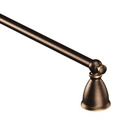 MOEN Y3124BRB Caldwell 24" Towel Bar In Mediterranean Bronze