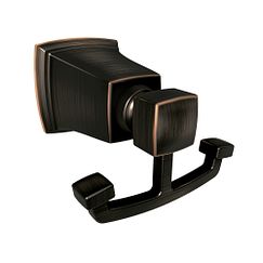 MOEN Y3203BRB Boardwalk Double Robe Hook In Mediterranean Bronze