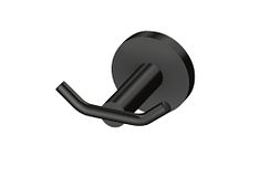 MOEN Y5703BL Arlys Double Robe Hook In Matte Black