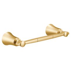 MOEN YB0386BG Flara Hand Towel Bar In Brushed Gold