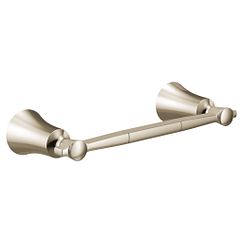 MOEN YB0386NL Flara Hand Towel Bar In Polished Nickel