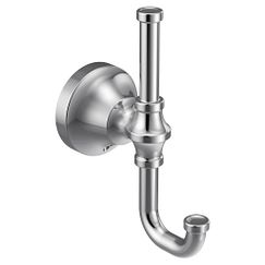 MOEN YB0503CH Colinet Double Robe Hook In Chrome