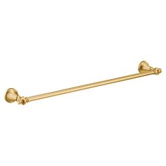 MOEN YB0524BG Colinet Towel Bar In Brushed Gold
