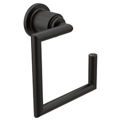 MOEN YB0886BL Arris Towel Ring In Matte Black