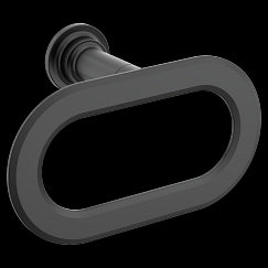 MOEN YB1786BL Greenfield Towel Ring In Matte Black