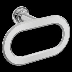 MOEN YB1786CH Greenfield Towel Ring In Chrome