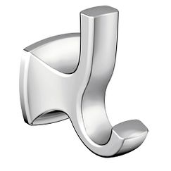 MOEN YB5103CH Voss Double Robe Hook In Chrome