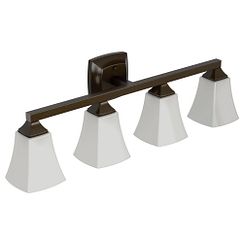 MOEN YB5164ORB Voss Four Globe Bath Light In Oil Rubbed Bronze