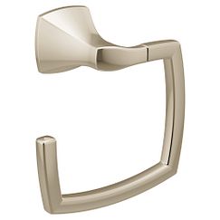 MOEN YB5186NL Voss Towel Ring In Polished Nickel