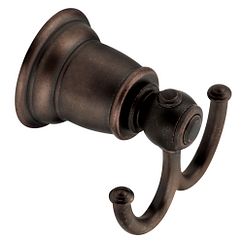 MOEN YB5403ORB Kingsley Double Robe Hook In Oil Rubbed Bronze