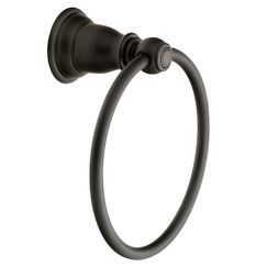 MOEN YB5486WR Kingsley Towel Ring In Wrought Iron
